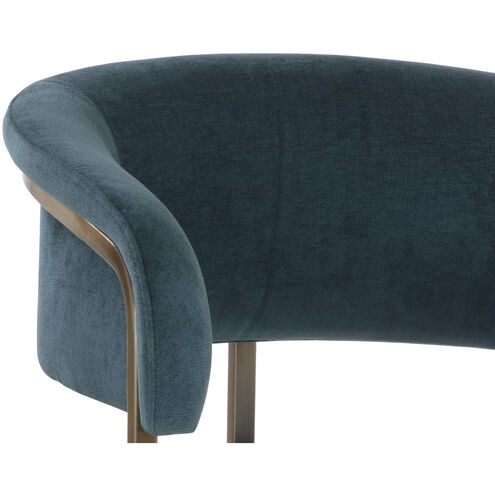 Marris 42 inch Gold / Danny Teal Barstool